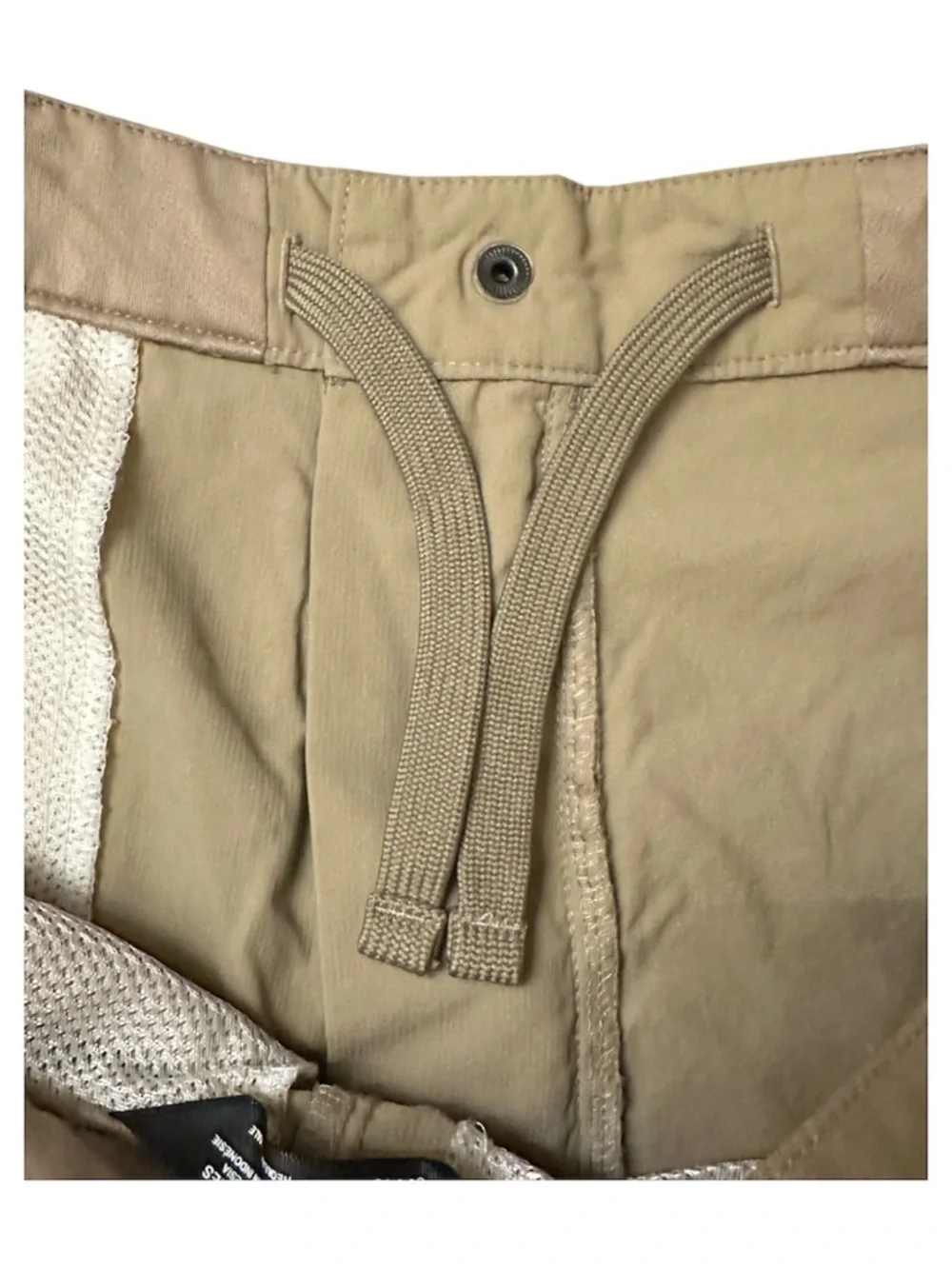 The North Face Men’s Tan Hiking Trail Shorts Size 34 Lightweight Nylon